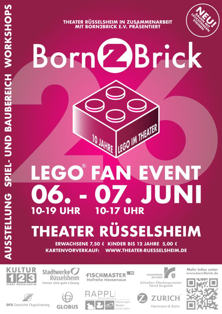 Born2Brick – LEGO® Fan Event