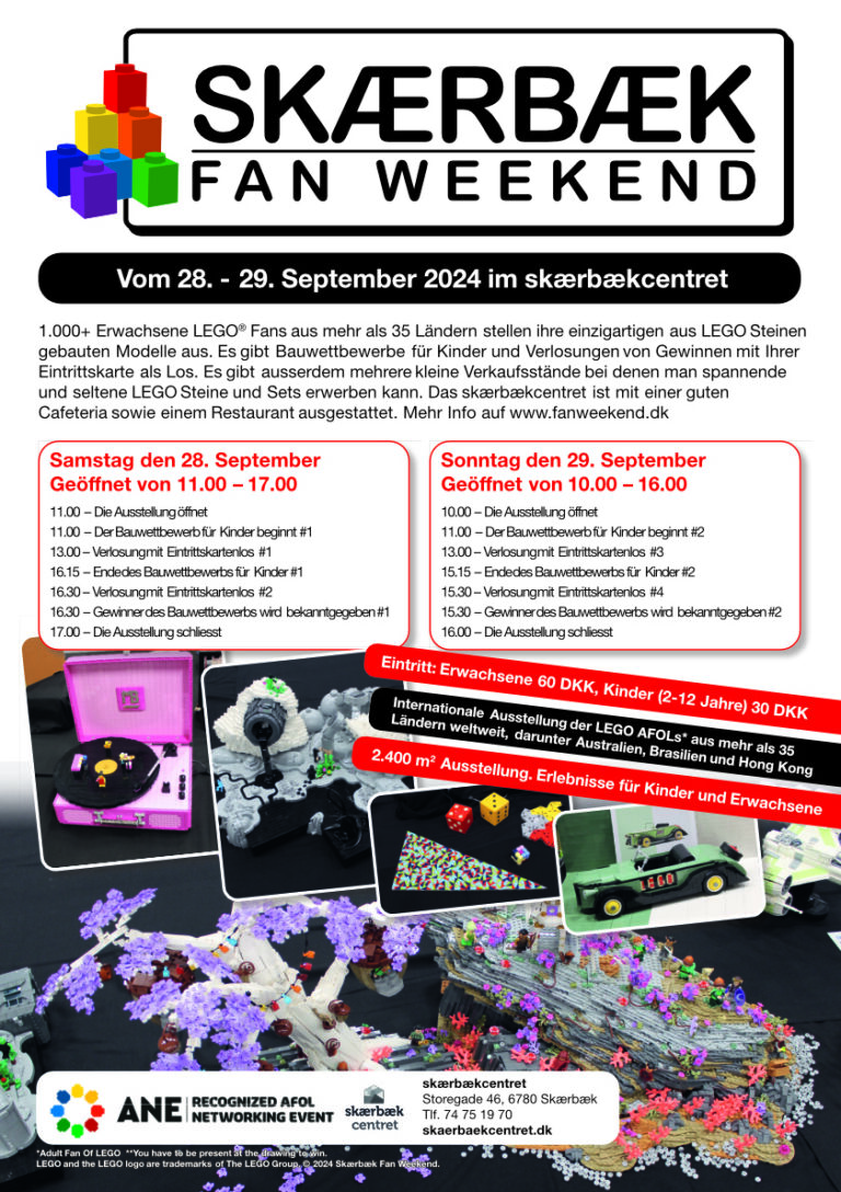 Skaerbaek Fanweekend 2024 – Ein Paradies für LEGO® Fans